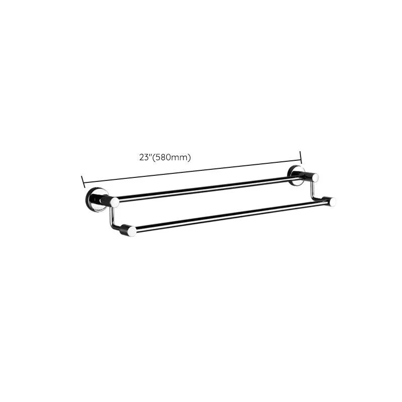 Modern Stainless Steel Bathroom Hardware Towel Bar Bathroom Set -Bathlova