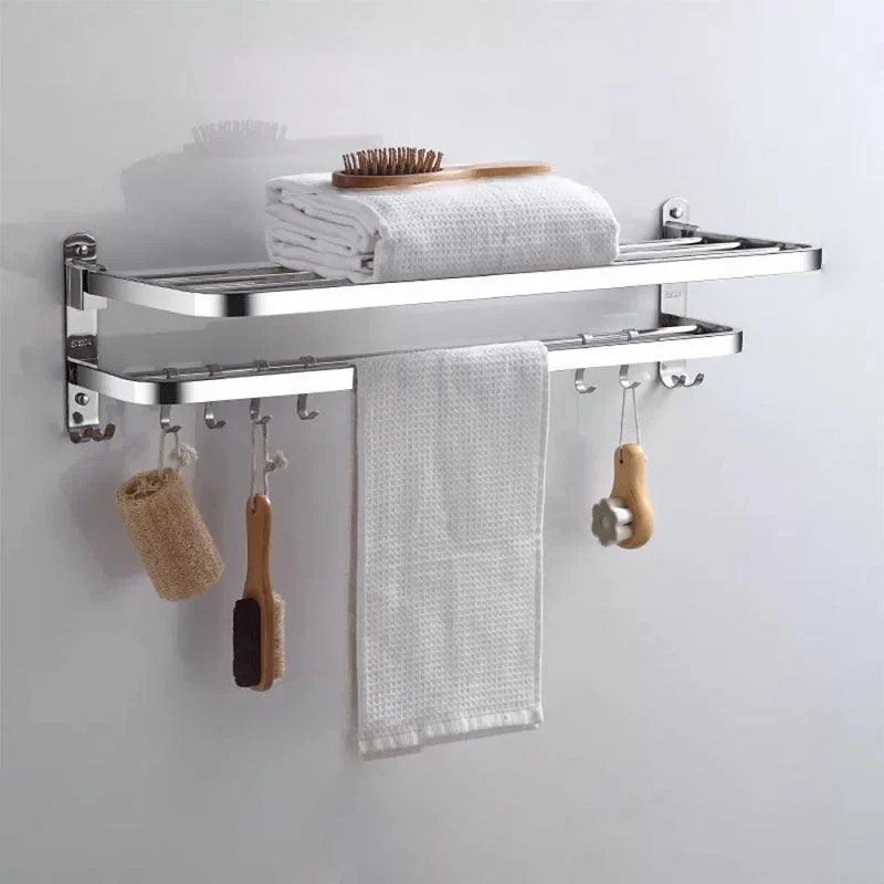 Modern Stainless Steel Bathroom Set Paper Holder Bath Shelf Bathroom Hardware -Bathlova