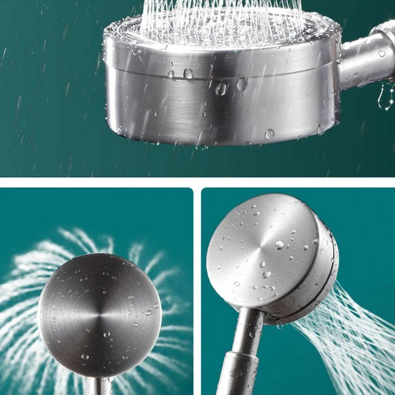 Modern Stainless Steel Hand Shower Standard Spray Pattern Wall-Mount Hand Shower -Bathlova