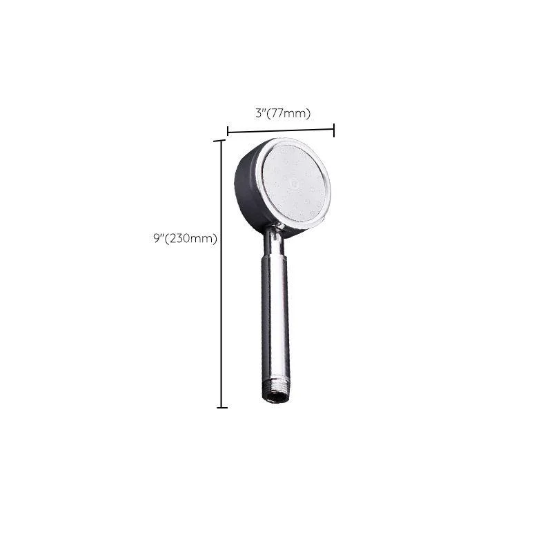 Modern Stainless Steel Hand Shower Water Filtration Round Showerhead -Bathlova