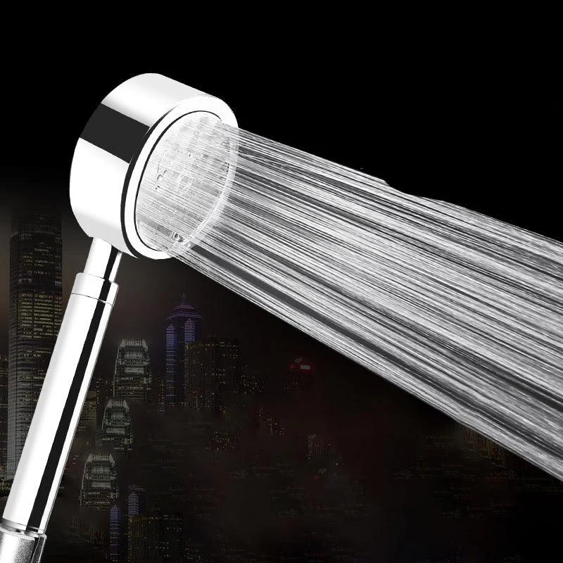 Modern Stainless Steel Hand Shower Water Filtration Round Showerhead -Bathlova