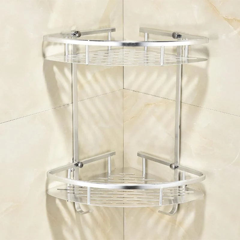 Modern Stainless Steel Paper Holder Bath Shelf Bathroom Accessory Kit -Bathlova