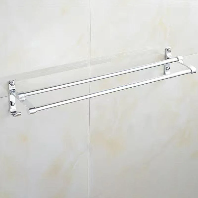 Modern Stainless Steel Paper Holder Bath Shelf Bathroom Accessory Kit -Bathlova