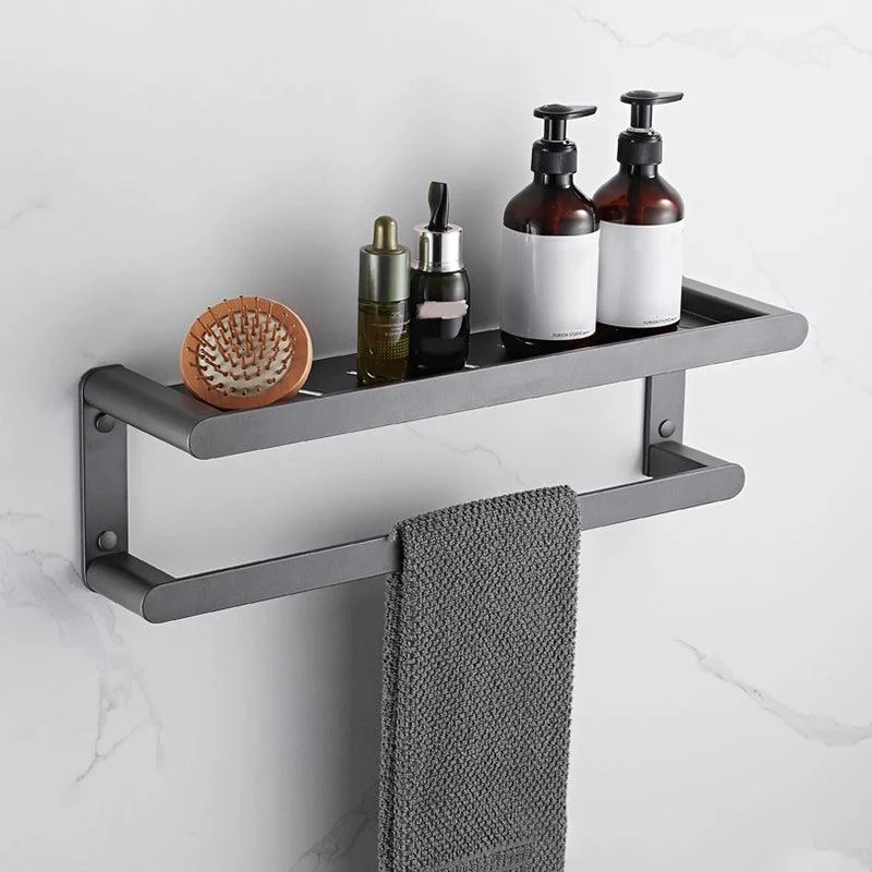 Modern Stainless Steel Towel Ring Bathroom Set Bath Shelf Bath Hardware Set -Bathlova