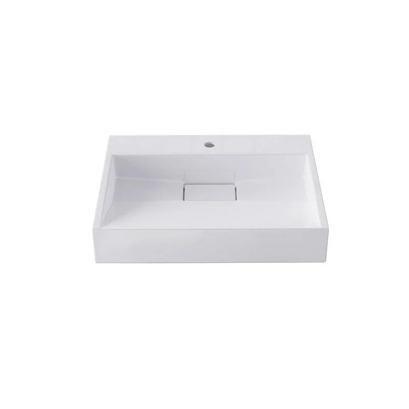 Modern Stone Bathroom Sink Square No Craftsmanship Bathroom Sink -Bathlova