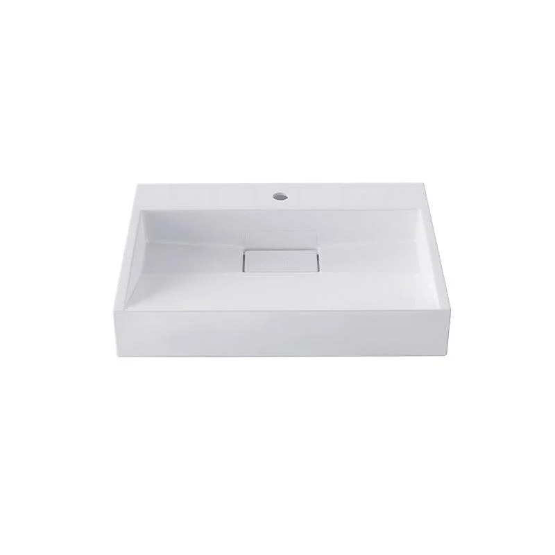 Modern Stone Bathroom Sink Square No Craftsmanship Bathroom Sink -Bathlova