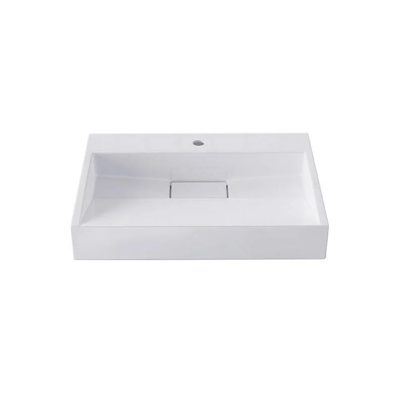 Modern Stone Bathroom Sink Square No Craftsmanship Bathroom Sink -Bathlova