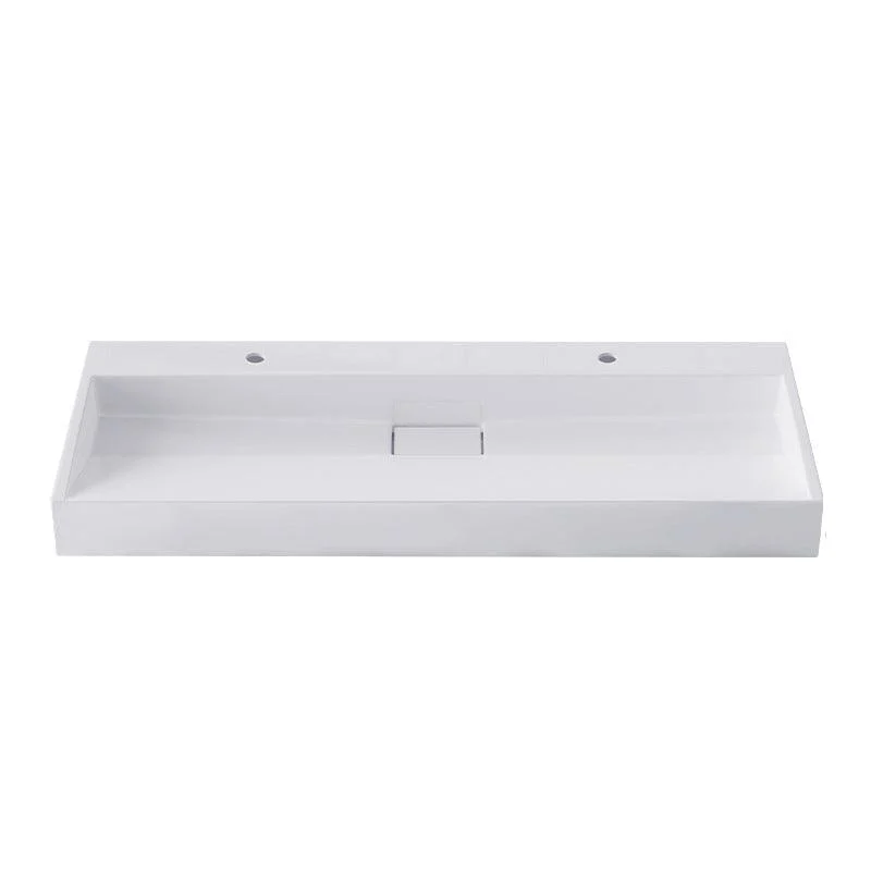 Modern Stone Bathroom Sink Square No Craftsmanship Bathroom Sink -Bathlova