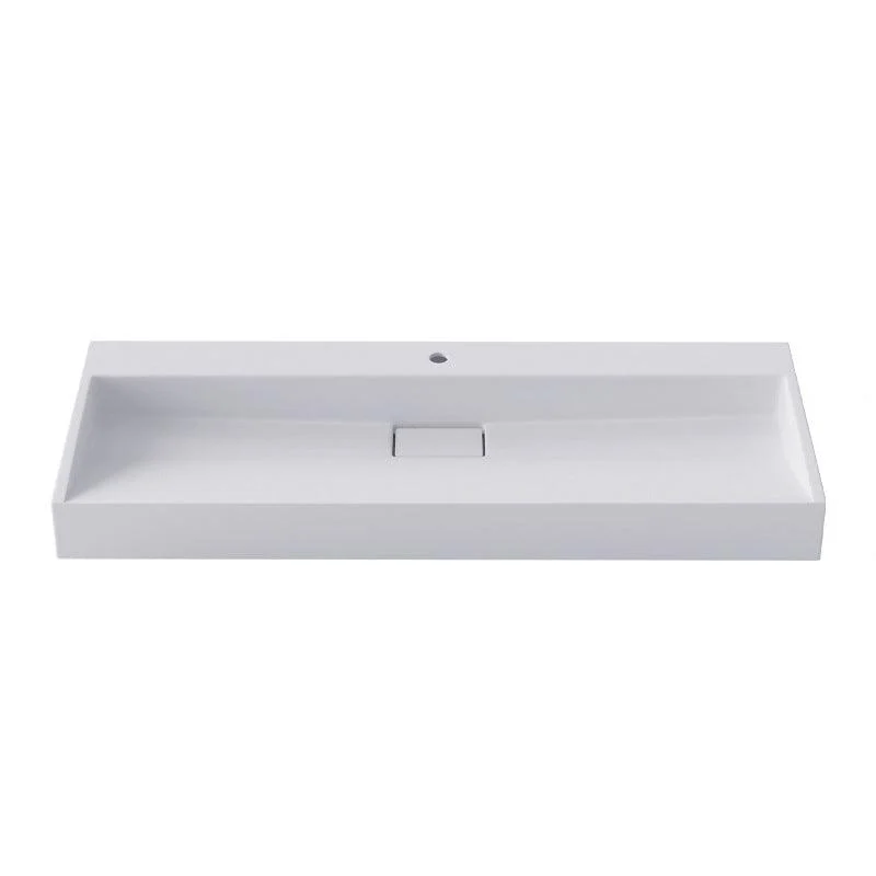 Modern Stone Bathroom Sink Square No Craftsmanship Bathroom Sink -Bathlova