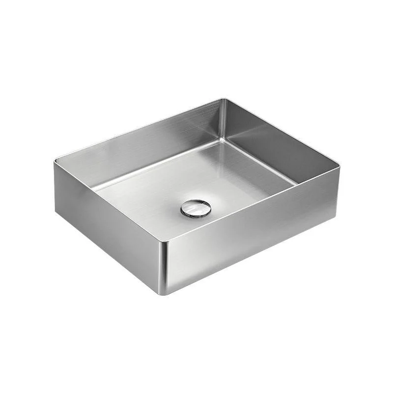 Modern Style Bathroom Sink Stainless Steel Noise-cancelling Design Bathroom Sink -Bathlova