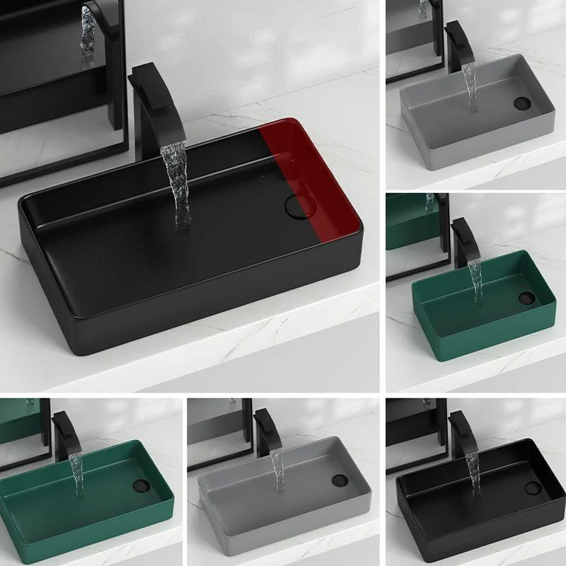 Modern Style Bathroom Sink Stainless Steel Rectangle Bathroom Sink -Bathlova