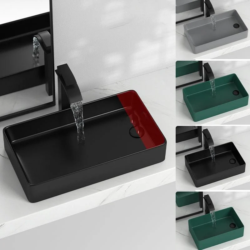 Modern Style Bathroom Sink Stainless Steel Rectangle Bathroom Sink -Bathlova