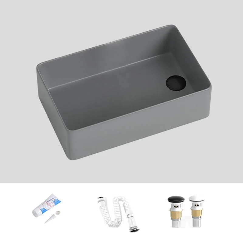 Modern Style Bathroom Sink Stainless Steel Rectangle Bathroom Sink -Bathlova