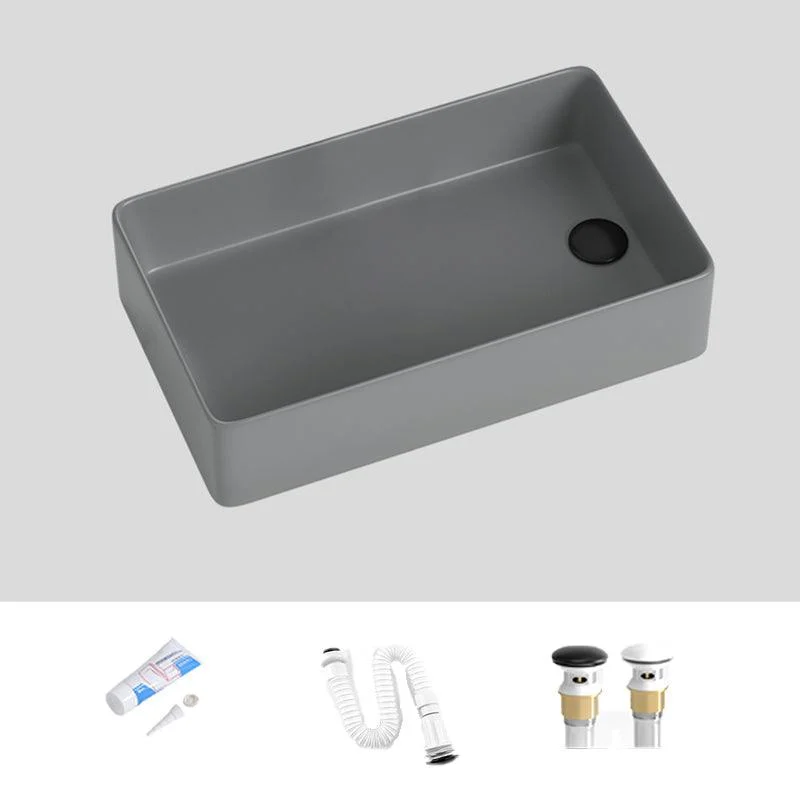 Modern Style Bathroom Sink Stainless Steel Rectangle Bathroom Sink -Bathlova