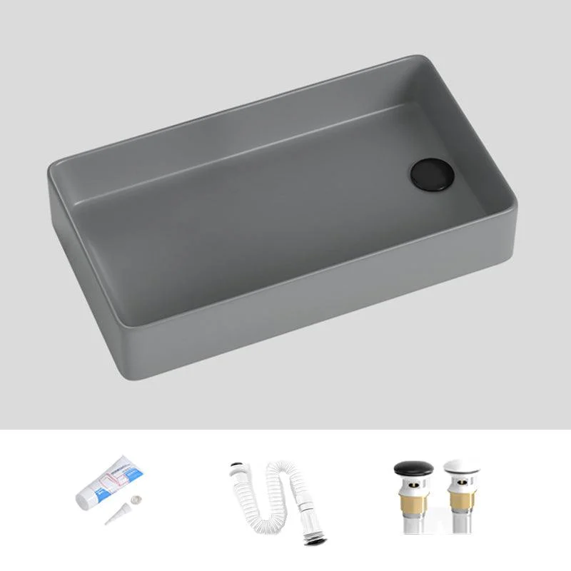 Modern Style Bathroom Sink Stainless Steel Rectangle Bathroom Sink -Bathlova