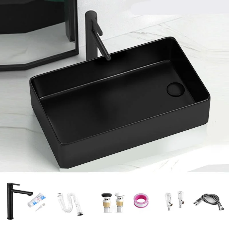 Modern Style Bathroom Sink Stainless Steel Rectangle Bathroom Sink -Bathlova