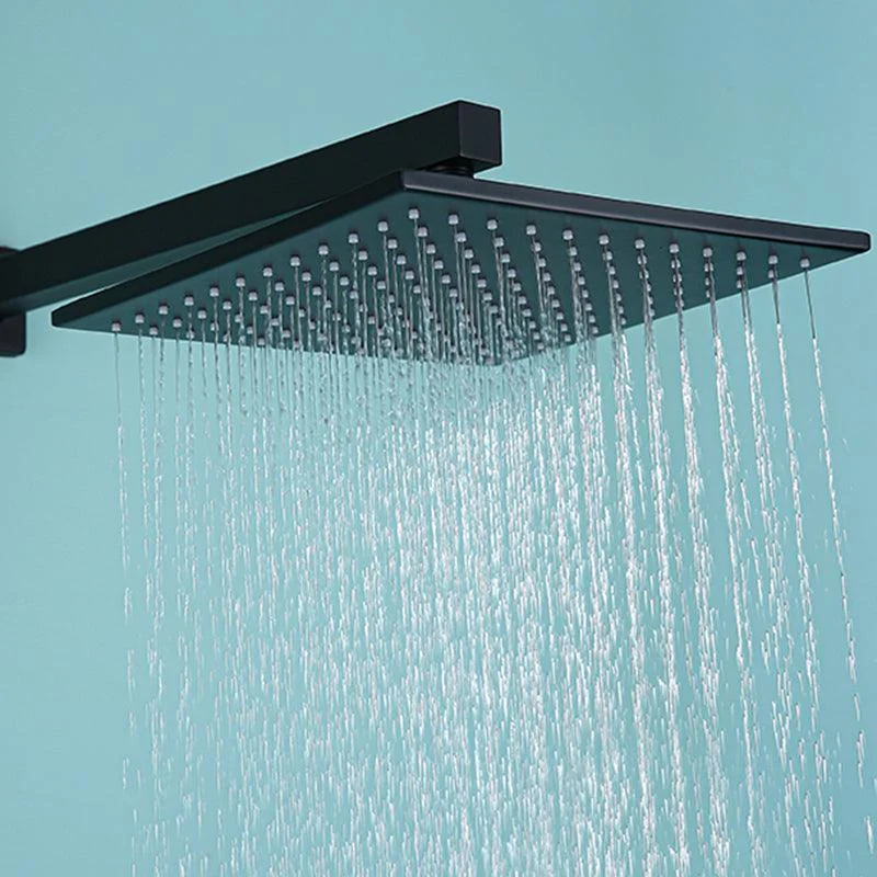 Modern Style Copper Shower System Spot Resist Ceiling Mounted Shower System -Bathlova