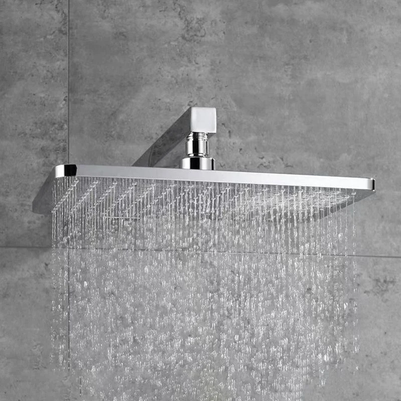 Modern Style Fixed Shower Head Ceiling Mounted Round Shower Head -Bathlova