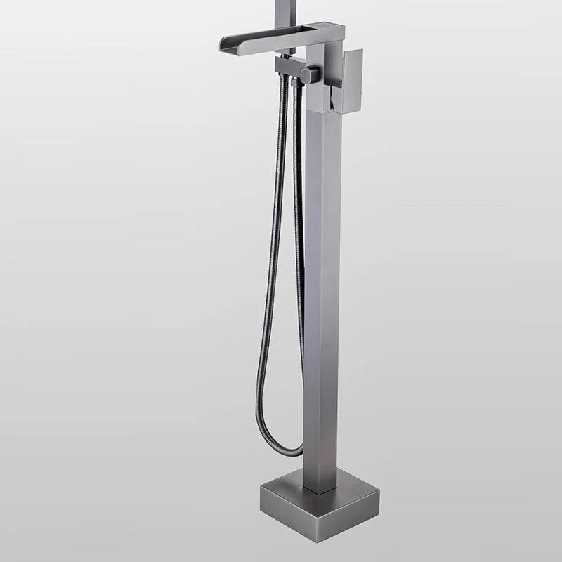 Modern Style Freestanding Tap Floor Mounted Bathroom Tap -Bathlova