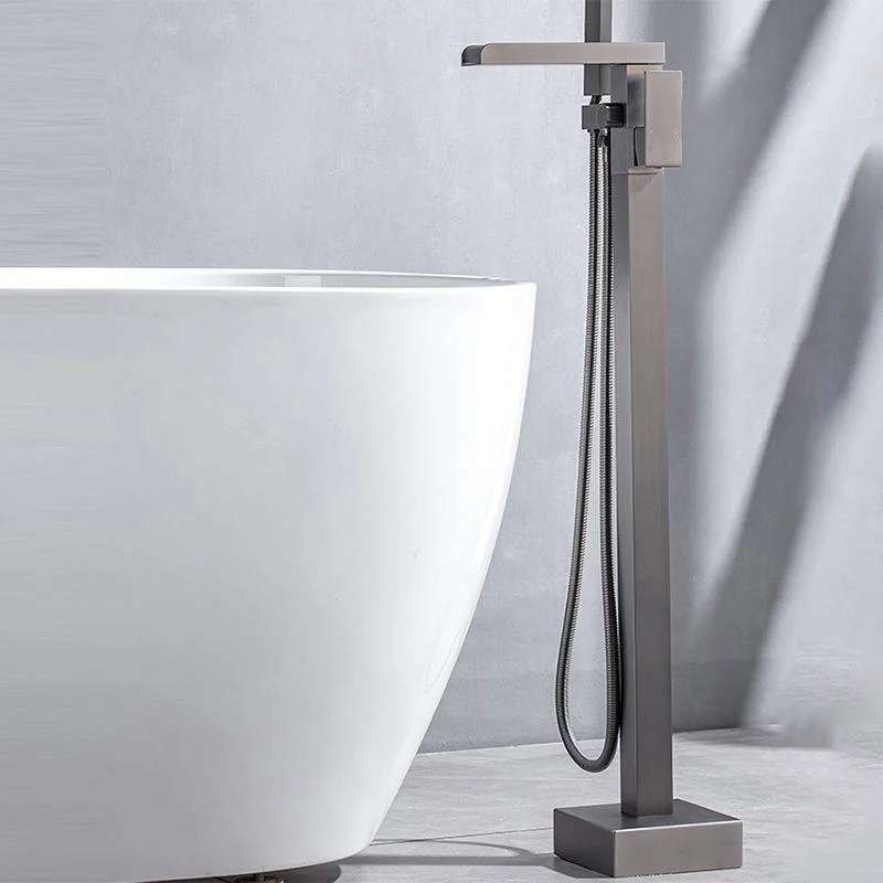 Modern Style Freestanding Tap Floor Mounted Bathroom Tap -Bathlova