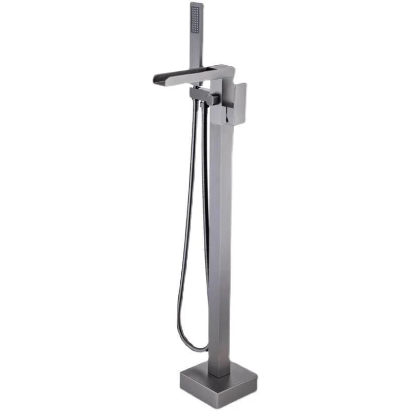 Modern Style Freestanding Tap Floor Mounted Bathroom Tap -Bathlova