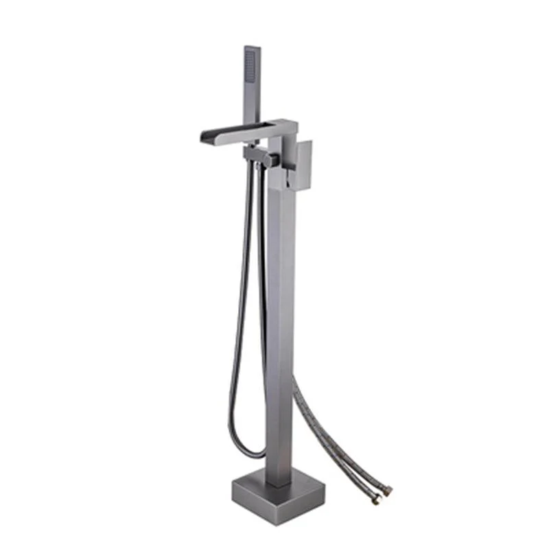 Modern Style Freestanding Tap Floor Mounted Bathroom Tap -Bathlova