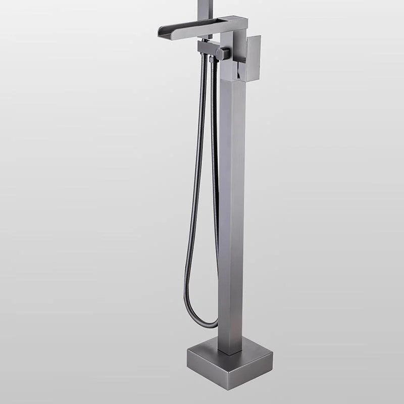 Modern Style Freestanding Tap Floor Mounted Bathroom Tap -Bathlova