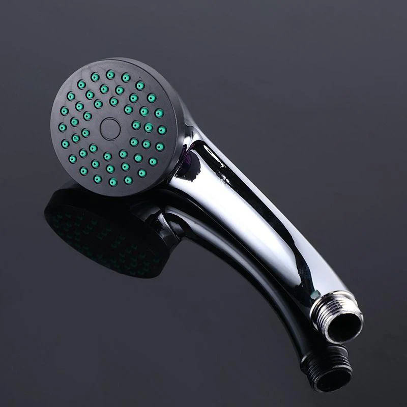 Modern Style Handheld Shower Head Bathroom Metal Round Shower Head -Bathlova