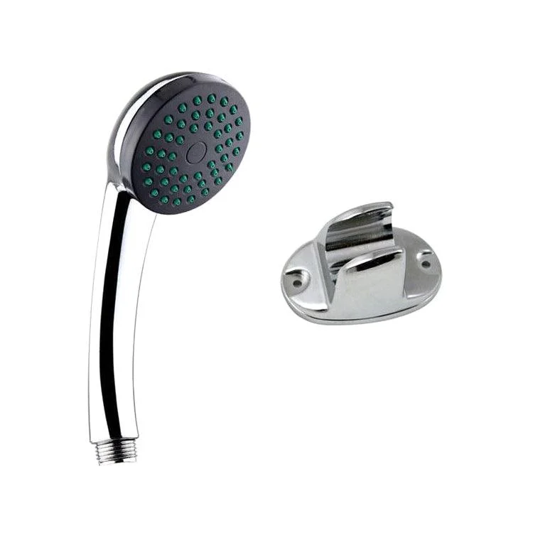 Modern Style Handheld Shower Head Bathroom Metal Round Shower Head -Bathlova