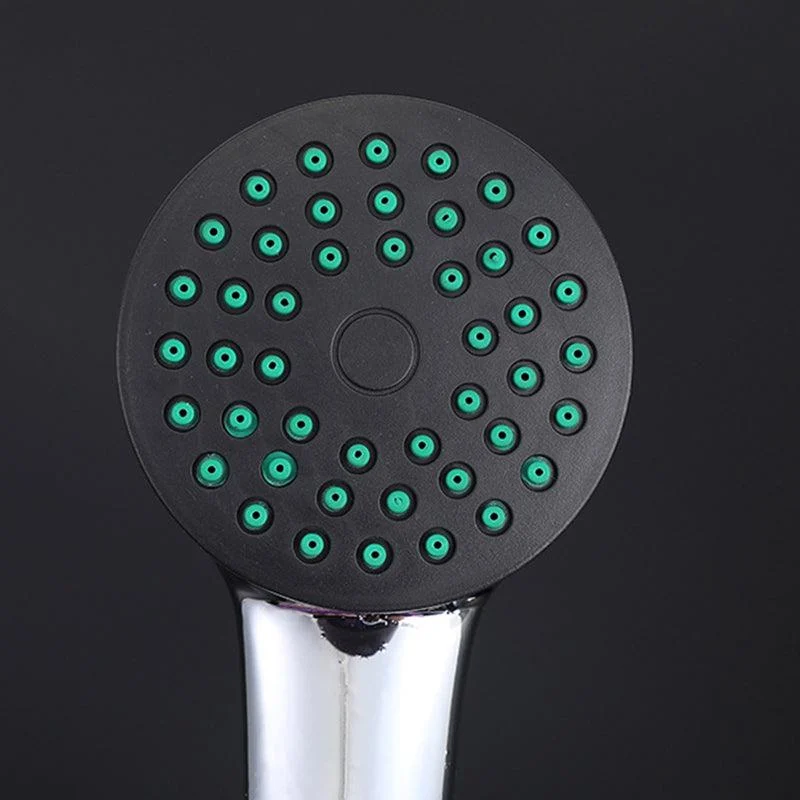 Modern Style Handheld Shower Head Bathroom Metal Round Shower Head -Bathlova