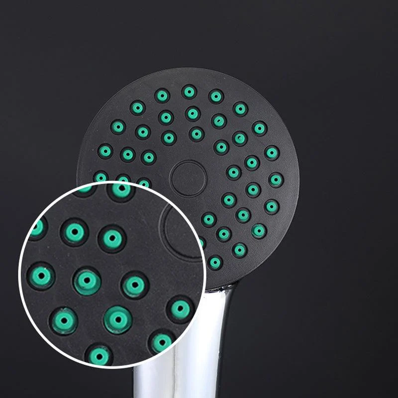 Modern Style Handheld Shower Head Bathroom Metal Round Shower Head -Bathlova