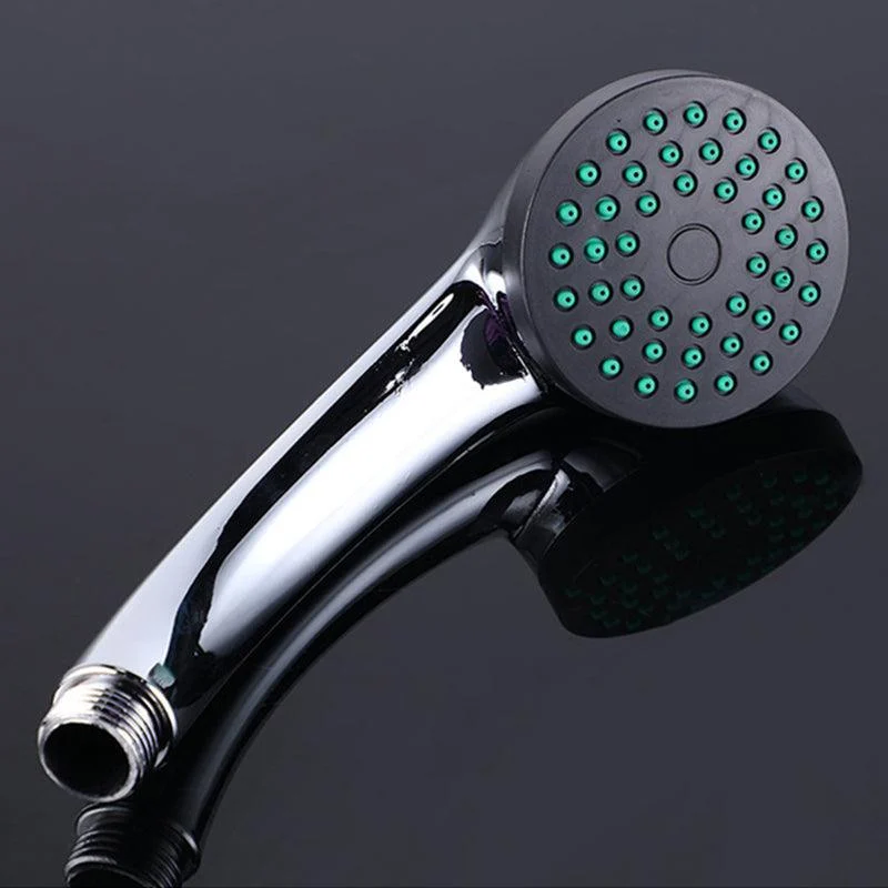 Modern Style Handheld Shower Head Bathroom Metal Round Shower Head -Bathlova