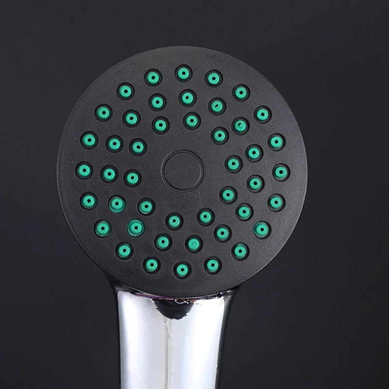 Modern Style Handheld Shower Head Bathroom Metal Round Shower Head -Bathlova