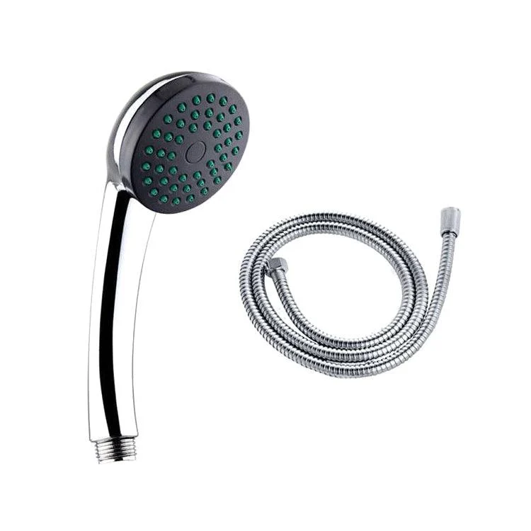 Modern Style Handheld Shower Head Bathroom Metal Round Shower Head -Bathlova