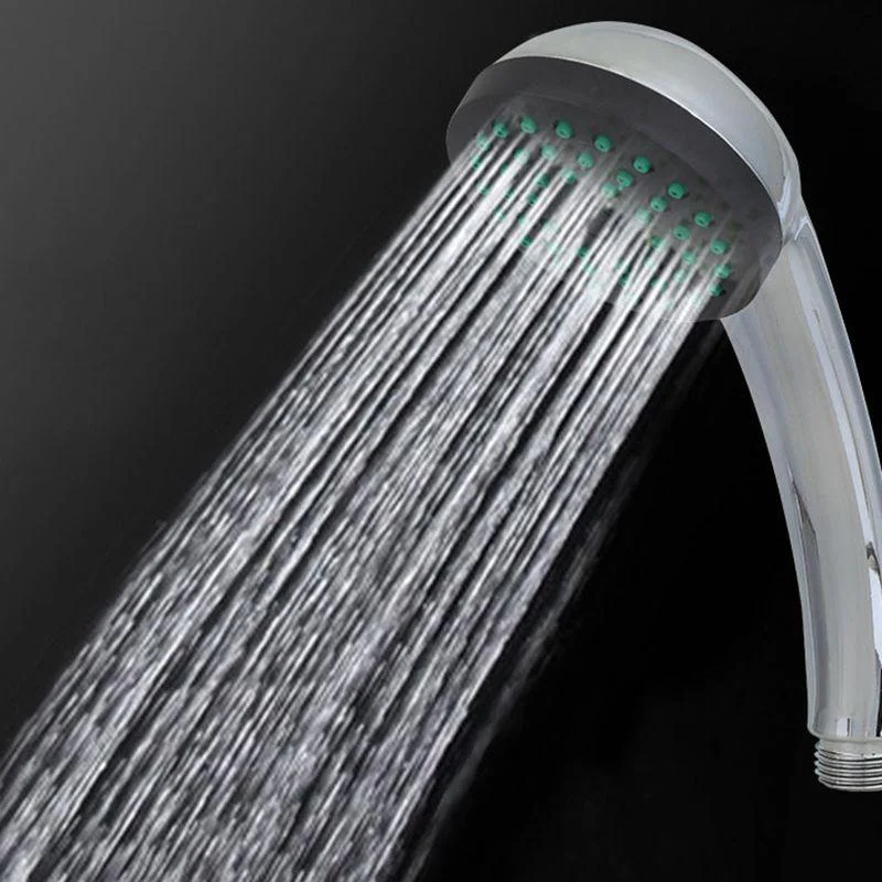 Modern Style Handheld Shower Head Bathroom Metal Round Shower Head -Bathlova