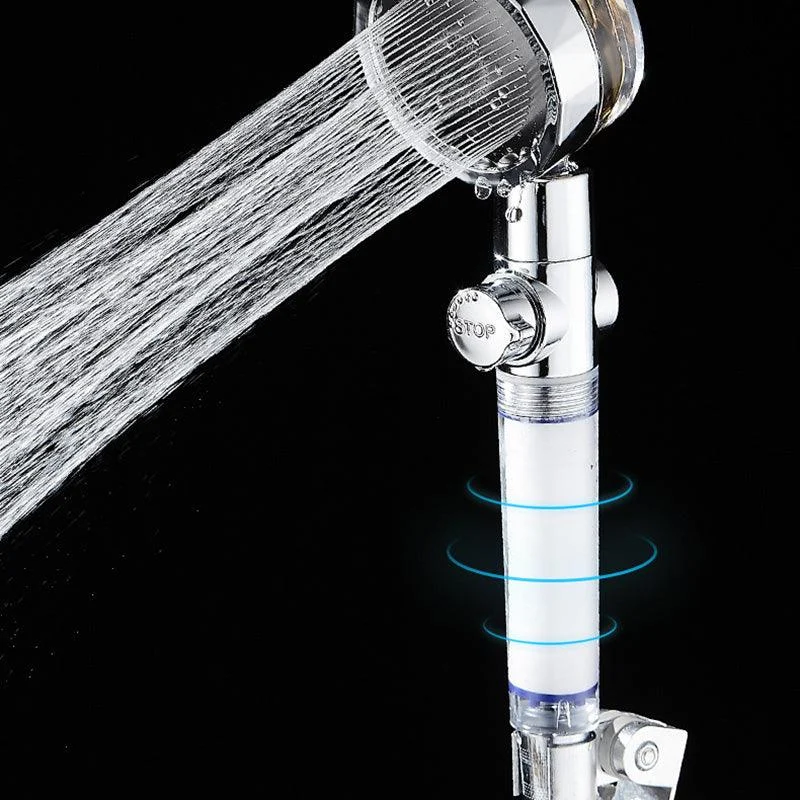 Modern Style Handheld Shower Head Plastic Shower Head with Adjustable Water Flow -Bathlova