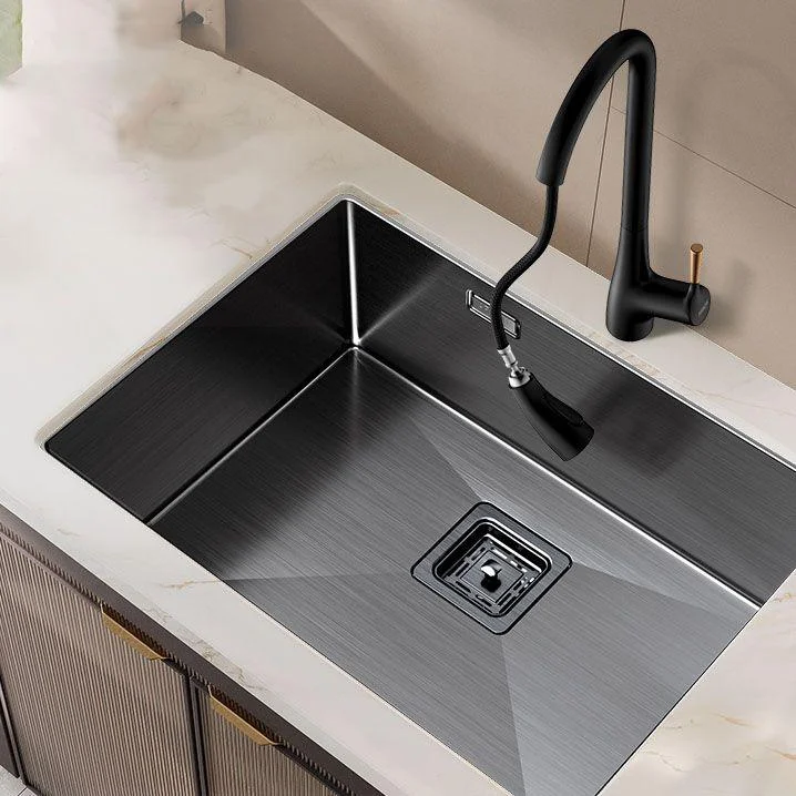 Modern Style Kitchen Sink Noise-cancelling Design Stainless Steel Kitchen Sink -Bathlova