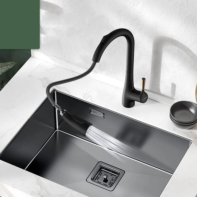 Modern Style Kitchen Sink Noise-cancelling Design Stainless Steel Kitchen Sink -Bathlova