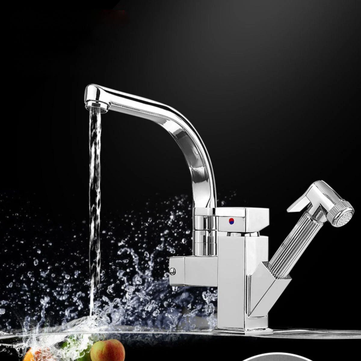 Modern Style Kitchen Sink Overflow Hole Design Scratch Resistant Kitchen Sink -Bathlova