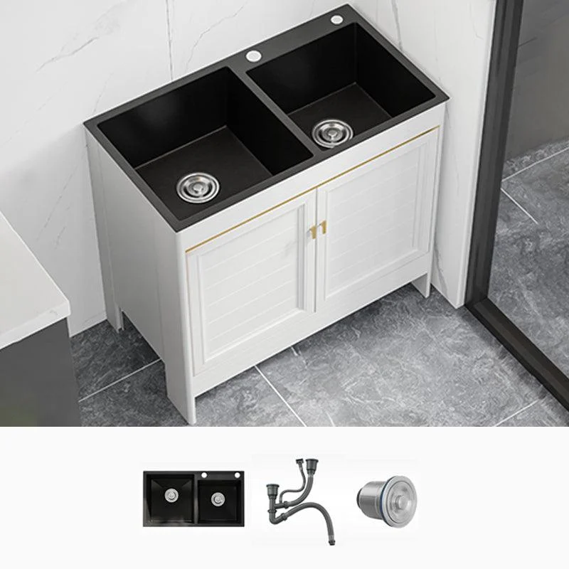 Modern Style Kitchen Sink Stainless Steel All-in-one Kitchen Sink -Bathlova