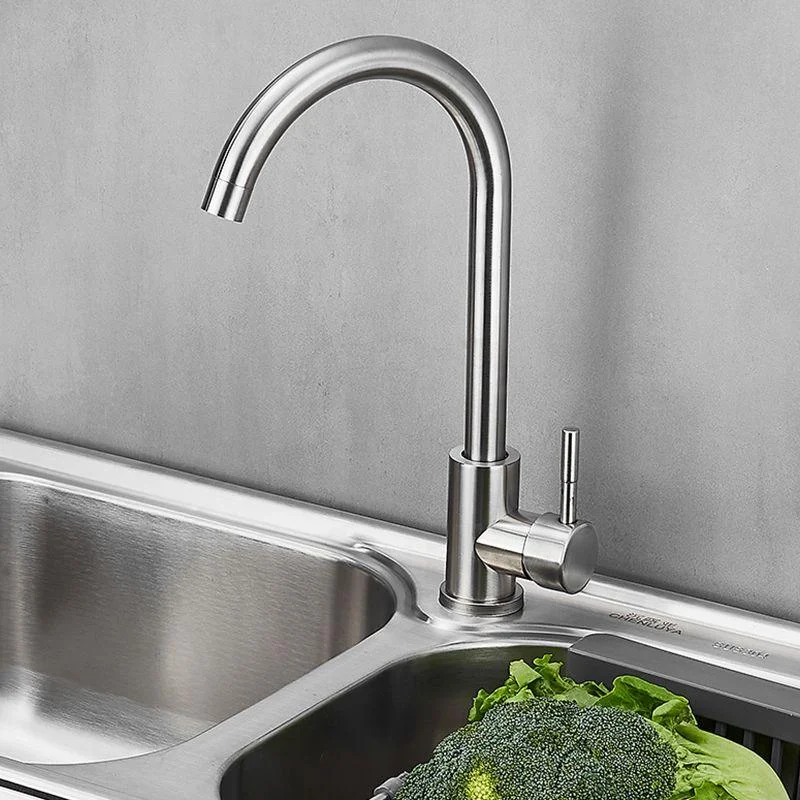 Modern Style Kitchen Sink Stainless Steel All-in-one Kitchen Sink with Frame -Bathlova