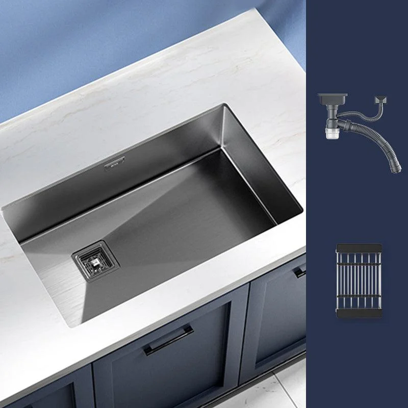 Modern Style Kitchen Sink Stainless Steel Antimicrobial Design Kitchen Sink -Bathlova