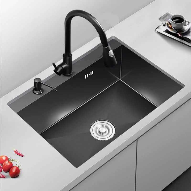 Modern Style Kitchen Sink Stainless Steel Colorfast Drop-In Kitchen Sink -Bathlova