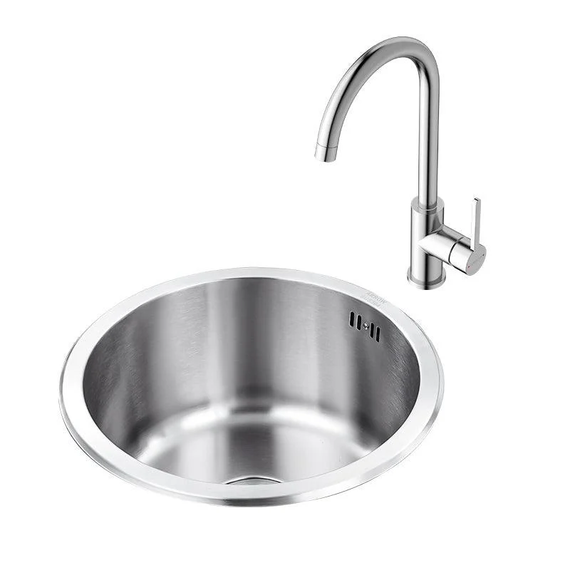 Modern Style Kitchen Sink Stainless Steel Corrosion Resistant Kitchen Sink -Bathlova