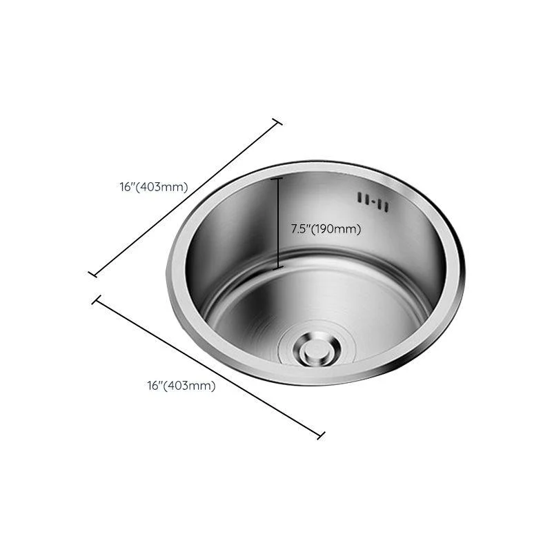 Modern Style Kitchen Sink Stainless Steel Corrosion Resistant Kitchen Sink -Bathlova