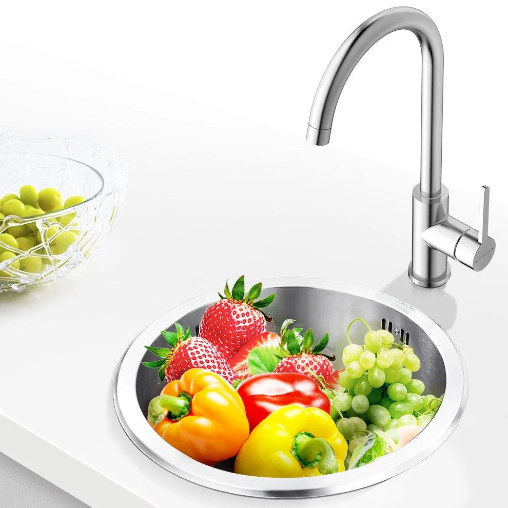 Modern Style Kitchen Sink Stainless Steel Corrosion Resistant Kitchen Sink -Bathlova