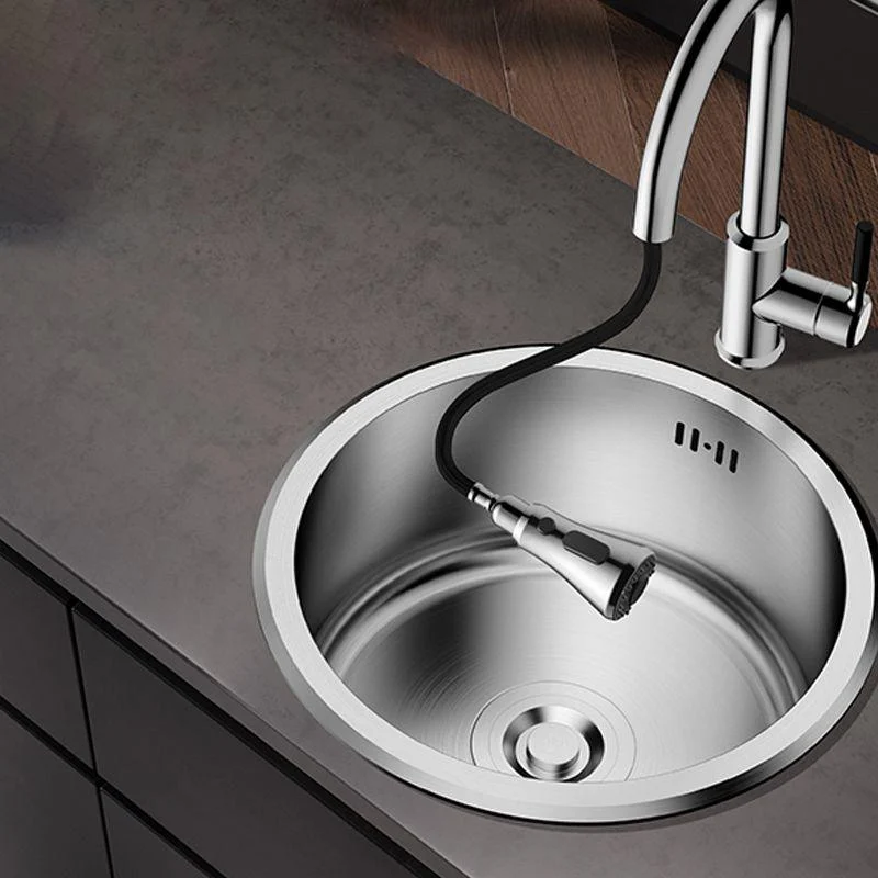 Modern Style Kitchen Sink Stainless Steel Corrosion Resistant Kitchen Sink -Bathlova