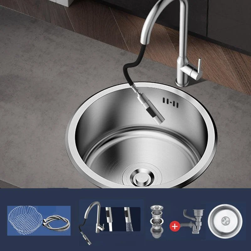 Modern Style Kitchen Sink Stainless Steel Corrosion Resistant Kitchen Sink -Bathlova