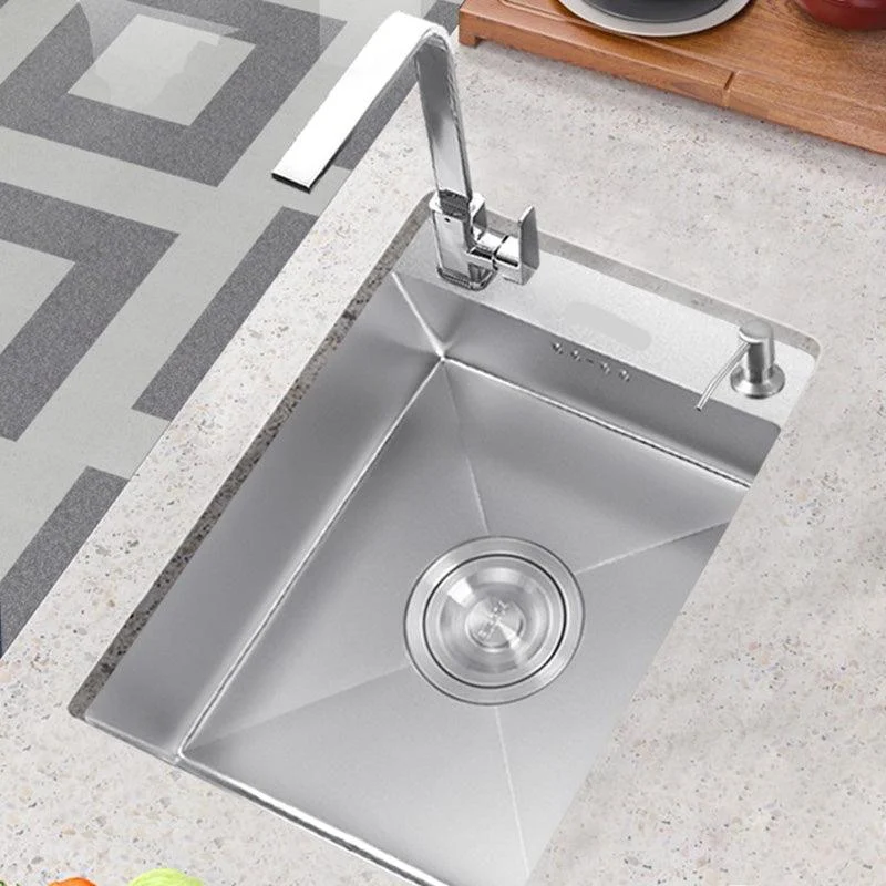 Modern Style Kitchen Sink Stainless Steel Drop-In Kitchen Sink -Bathlova