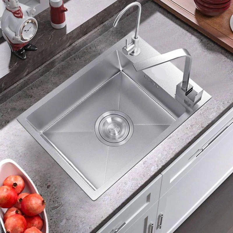 Modern Style Kitchen Sink Stainless Steel Drop-In Kitchen Sink -Bathlova